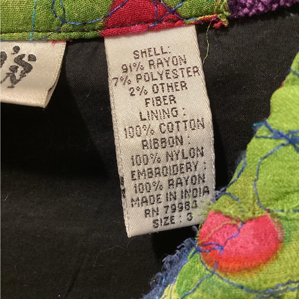 Chico's Multicolor Patchwork Blazer - image 2